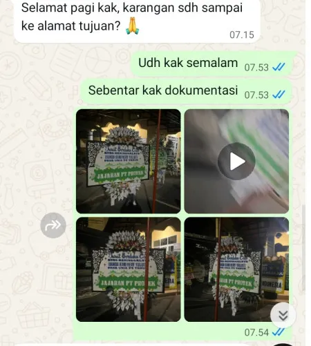 Pengiriman Papan Bunga Selamat Silebu Kragilan