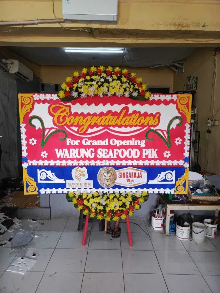 Papan Bunga Ucapan Selamat Silebu Kragilan