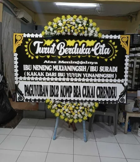 Papan Bunga Duka Silebu Kragilan